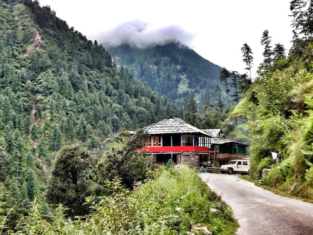 Tirthan valley, Great himalayan national park, Himachal pradesh image.