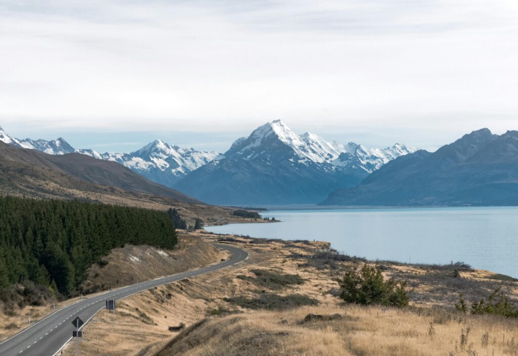 New Zealand Snow Mountain