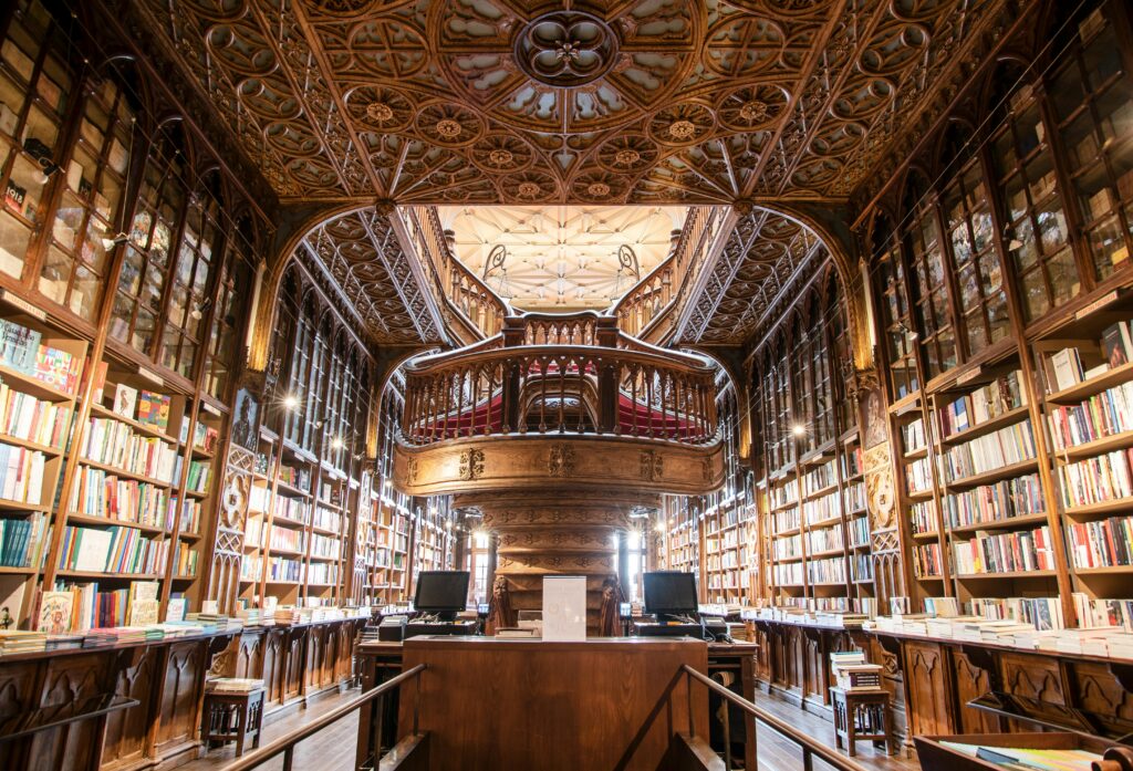 Porto Portugal, Assorted Books on Shelf