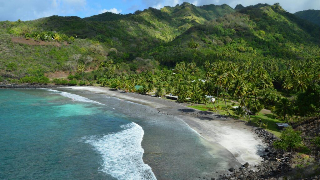 Hiva Oa, Îles Marquises, Polynésie française. French Polynesia Island