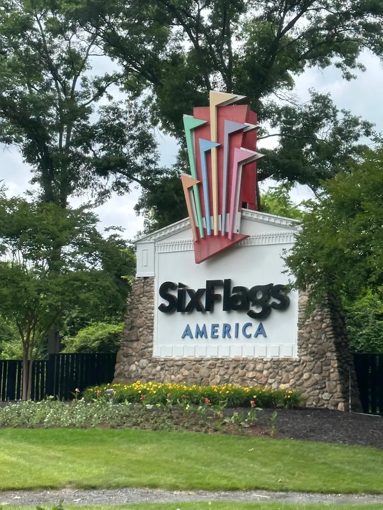 six flags america rides