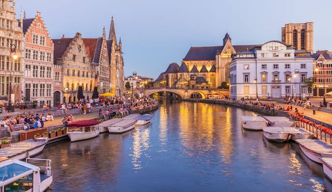 Ghent, Belgium River
