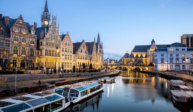 Ghent, Belgium River