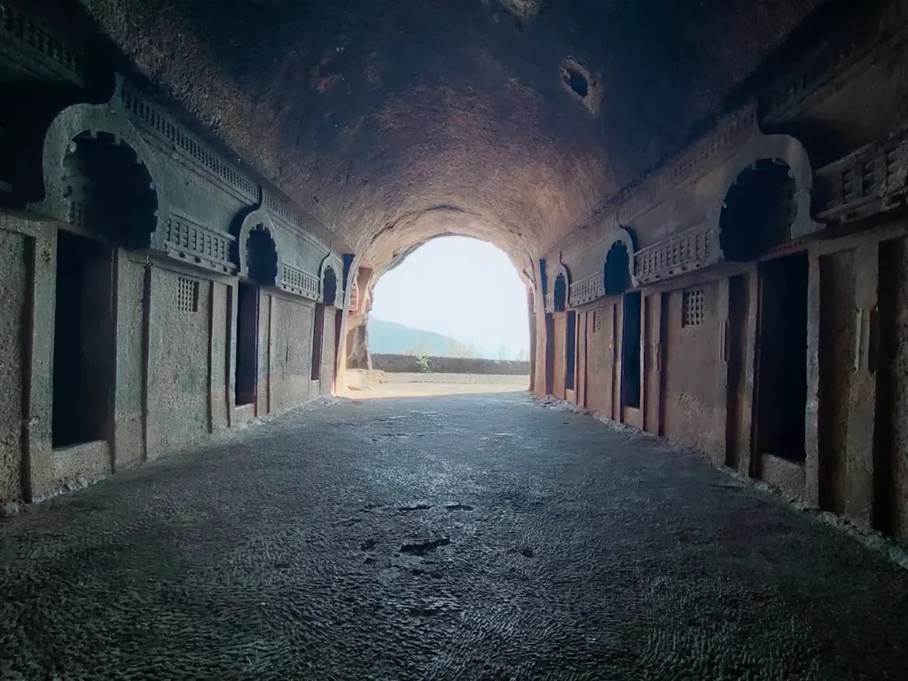 Bedse Caves Doors Carvings and Entrance 