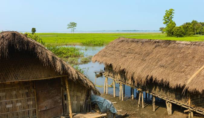 Majuli, Assam, Cottage stay