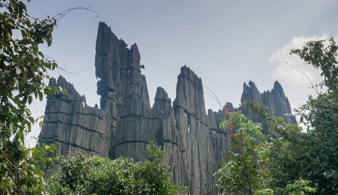 Yana, Karnataka, India, Stone Mountains