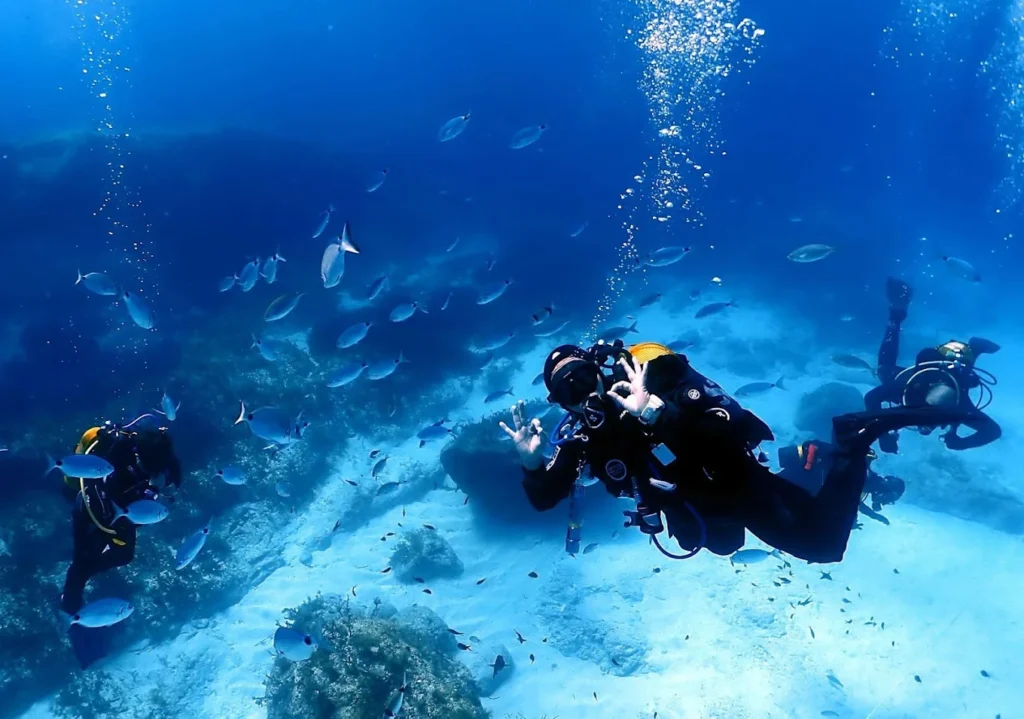 diving in Malta