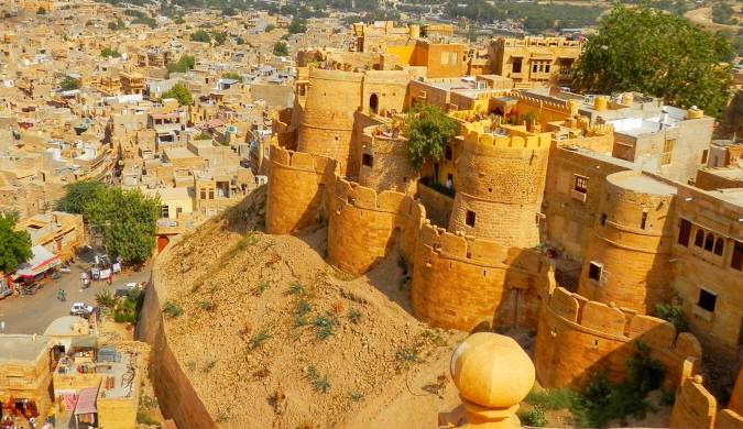 The Golden Phenomenon, Yellow sandstone, Jaisalmer