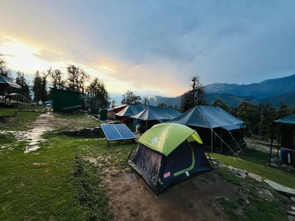 Camping in Chopta