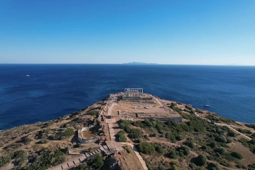 Cape Sounion & Temple of Poseidon, Athens Greece