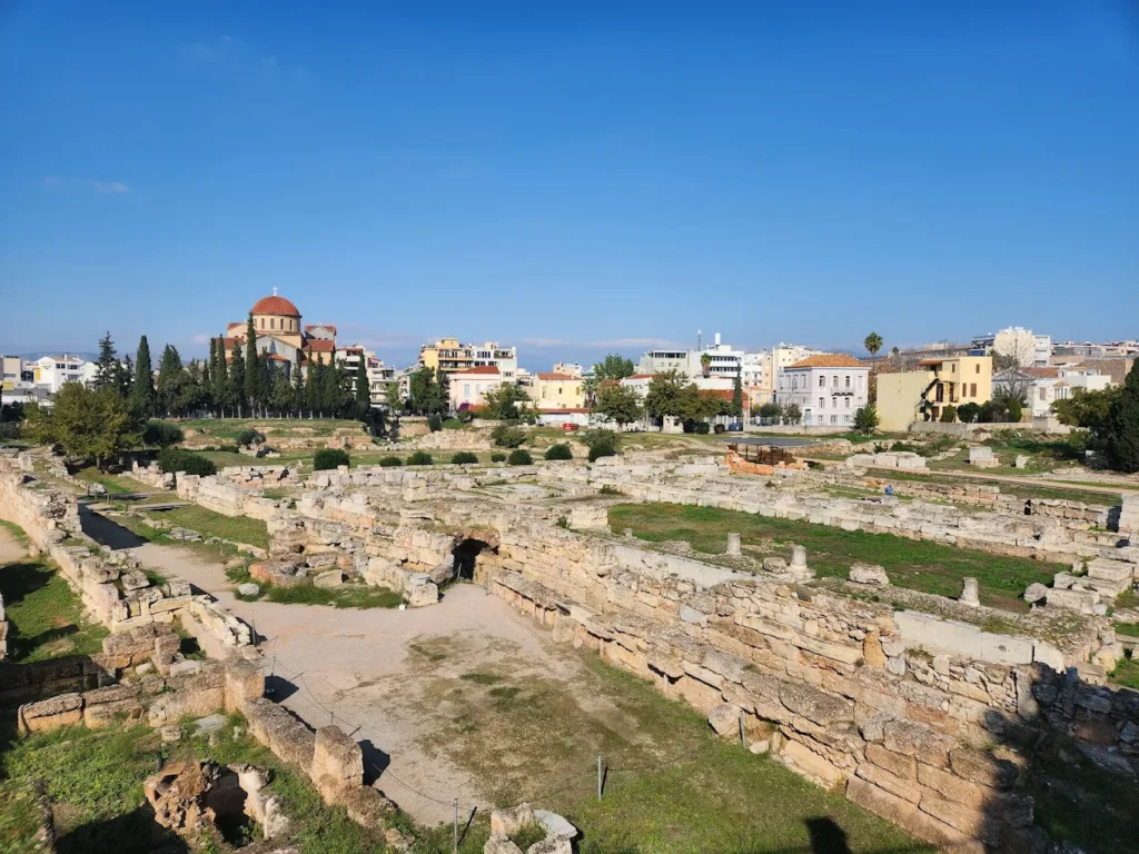 Kerameikos Cemetery, Athens Greece
