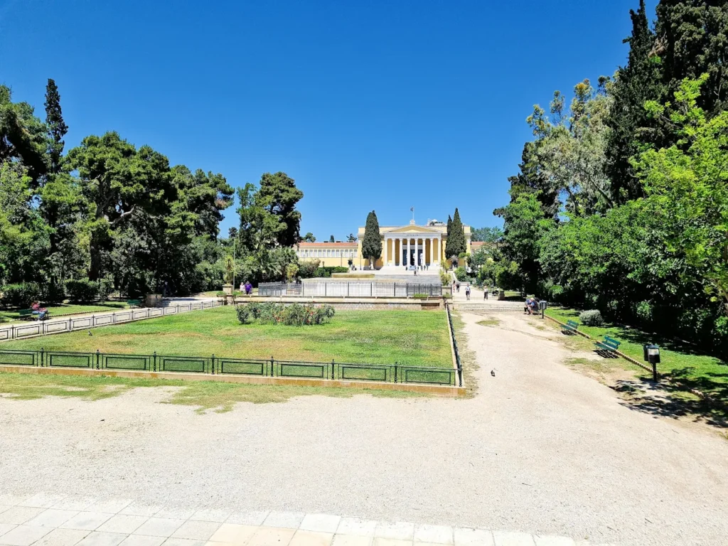 National Garden's Hidden Ruins, Athens Greece