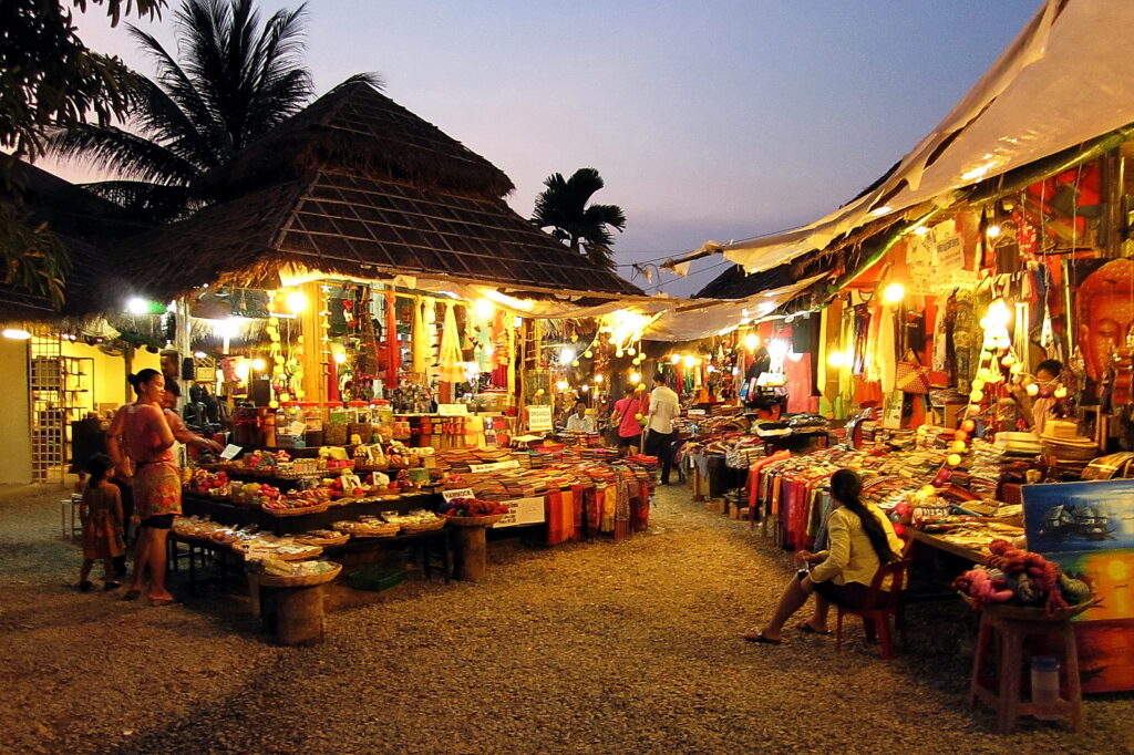 Night Market in Camobodia