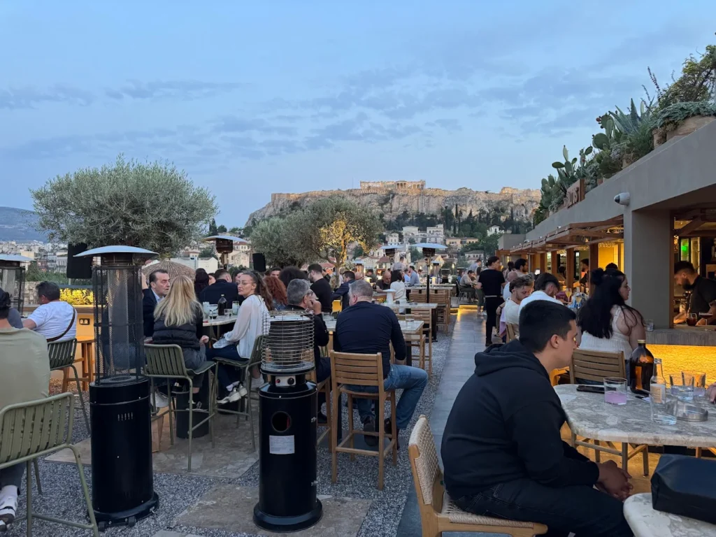 Secret Rooftop: 360 Cocktail Bar, Athens Greece