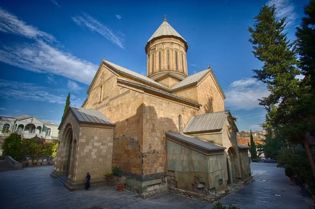 Sioni Cathedral Courtyard , Tbilisi Georgia