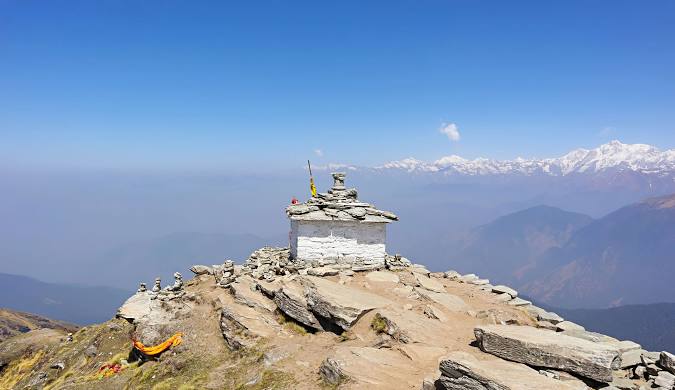 Summit Chandrashila Peak