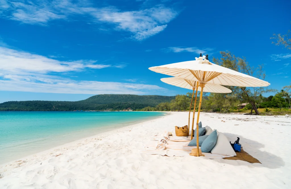 Mainland Beaches (e.g., near Sihanoukville & Kep), Cambodia