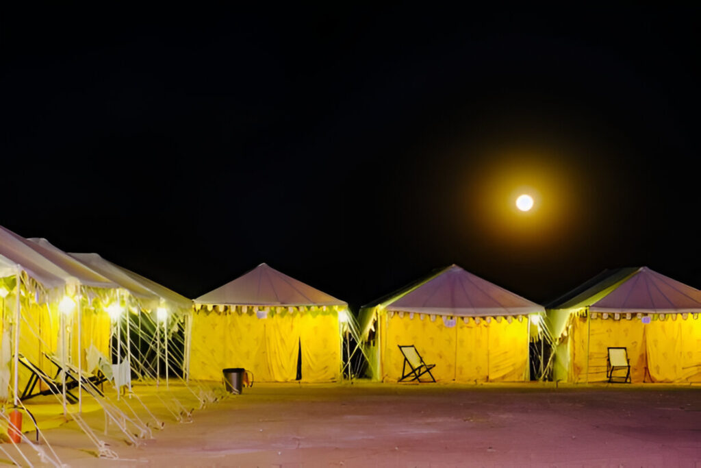 camping at rann of kutch