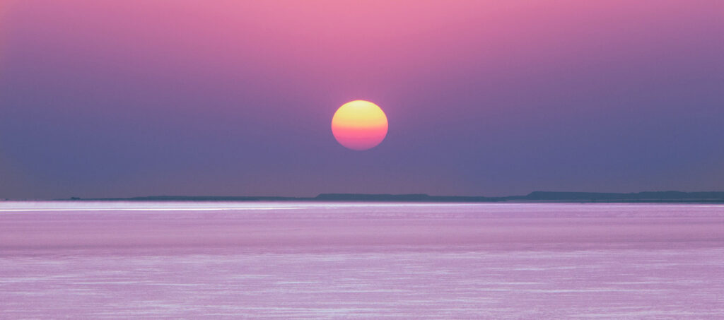 Sunset Rann of Kutch