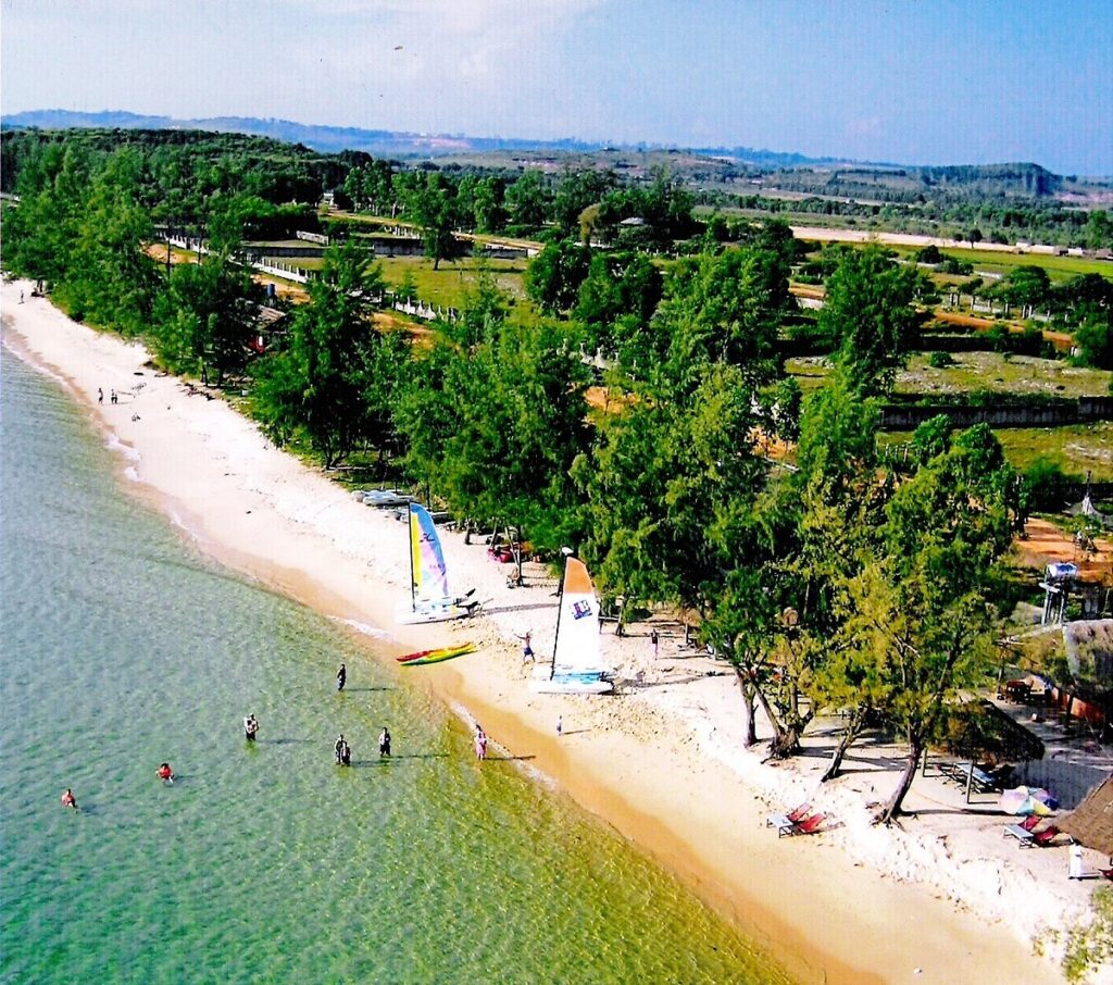 Mainland Beaches (e.g., near Sihanoukville & Kep), cambodia