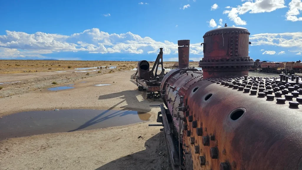 Train Cemetery, Uyuni Salt Flats 