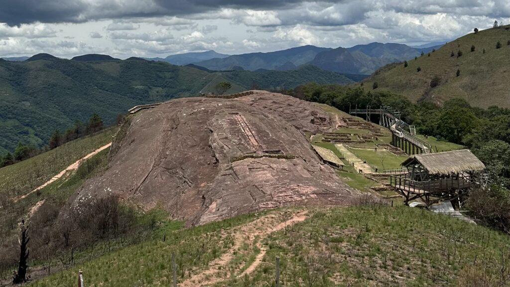 Ancient ruins of El Fuerte de Samaipata — UNESCO site in Bolivia