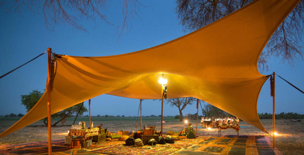 Tinga Camp serves as Zakouma's only accommodation option