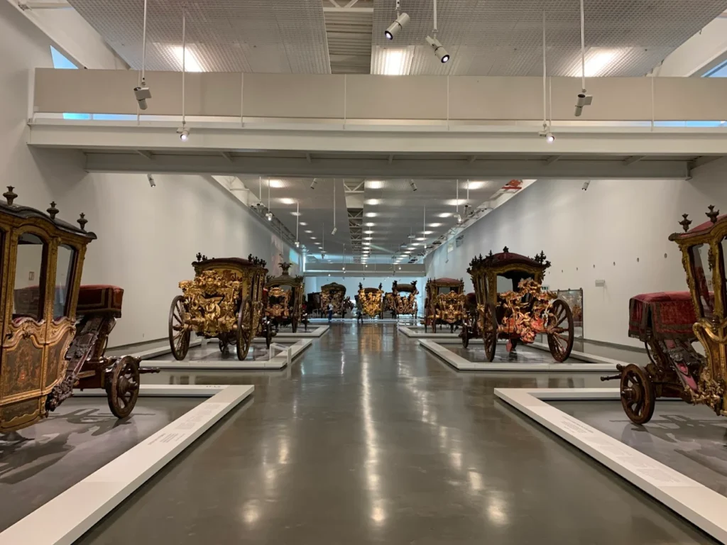 National Coach Museum (Museu Nacional dos Coches): Houses the world's largest collection of royal carriages and ceremonial coaches