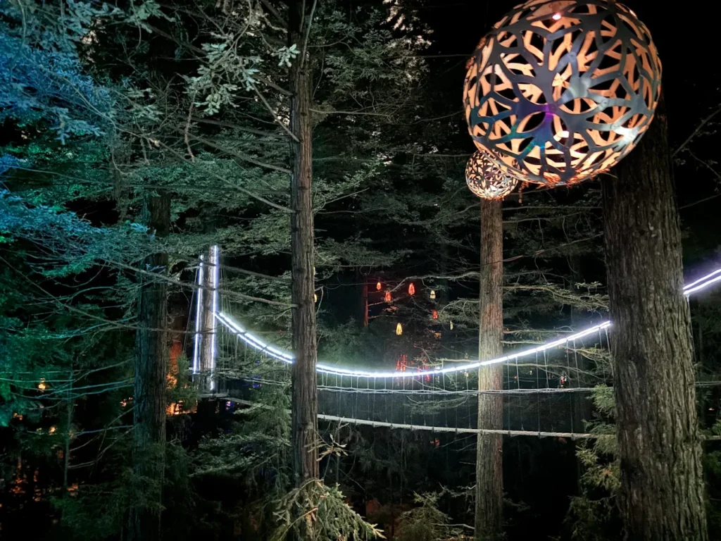 Redwoods Treewalk: elevated walkways through California Redwoods