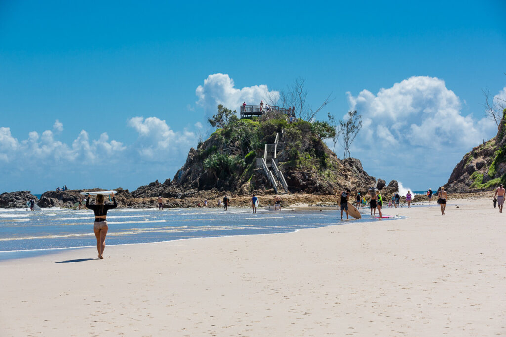 Byron Bay, Pass beach