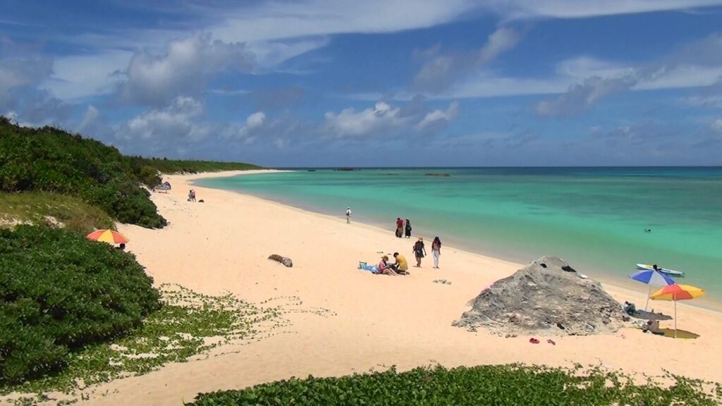 genuinely world-class beaches Okinawa Japan