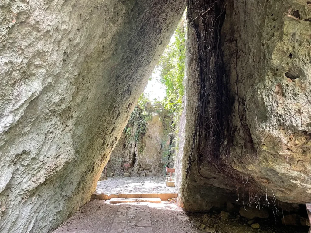 Sefa Utaki, located in southern Okinawa, is a sacred forest site and another UNESCO-listed Gusuku propert