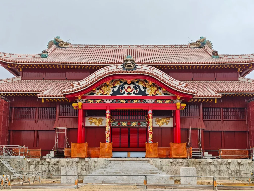 Shuri Castle a UNESCO World Heritage Site in 2000, Japan