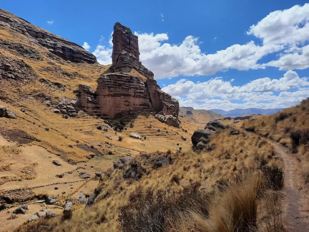 Rock Formations & "Valley of Stone Giants" Tinajani Canyon Peru
