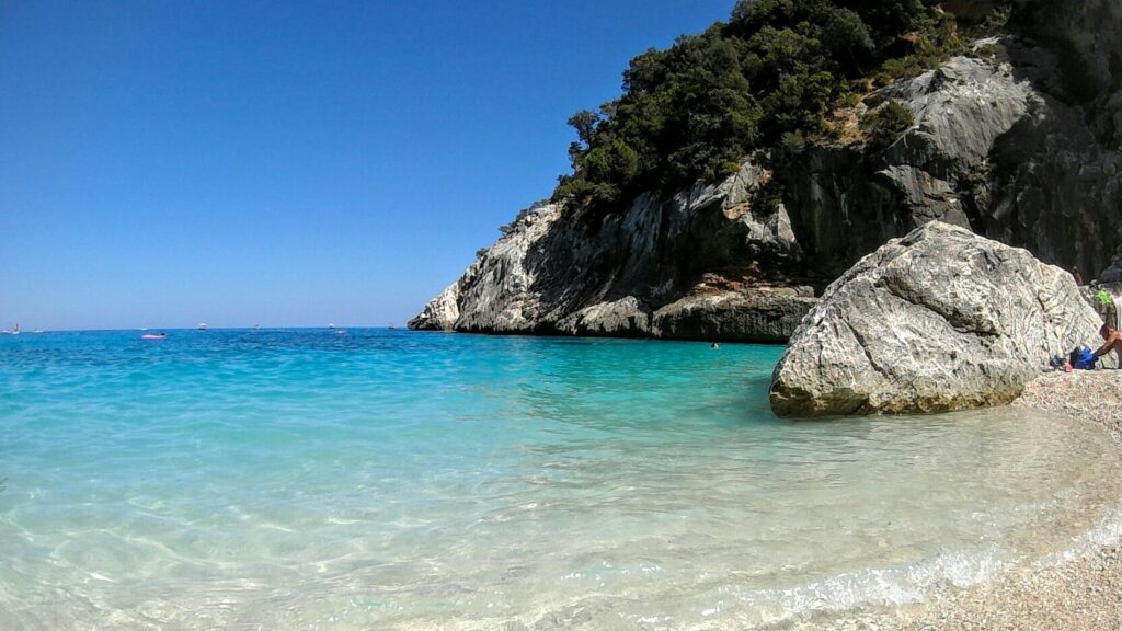  Cala Goloritzé — The beach