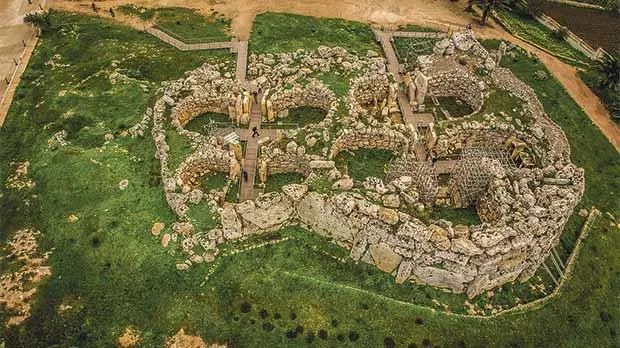Ġgantija Temples in Xaghra.
