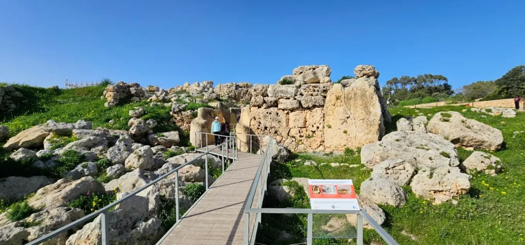 Ġgantija Temples in Xaghra.