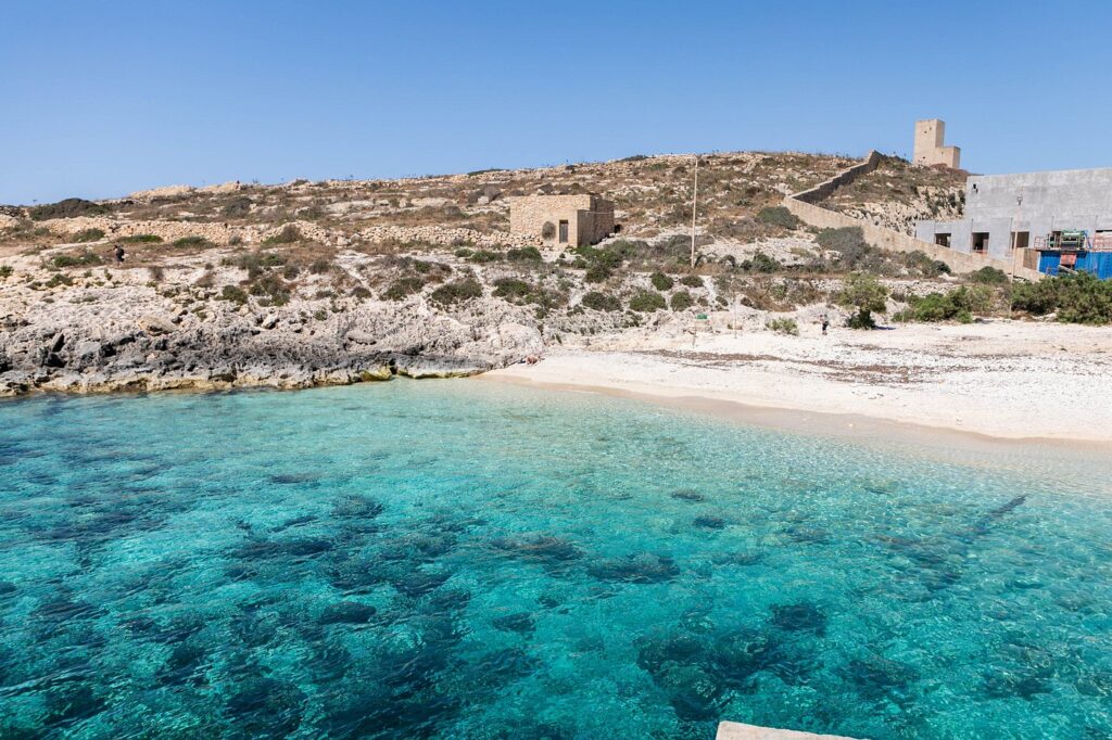 Hondoq ir-Rummien — or Hondoq Bay — is tucked away in Gozo's southeast corner near Qala.