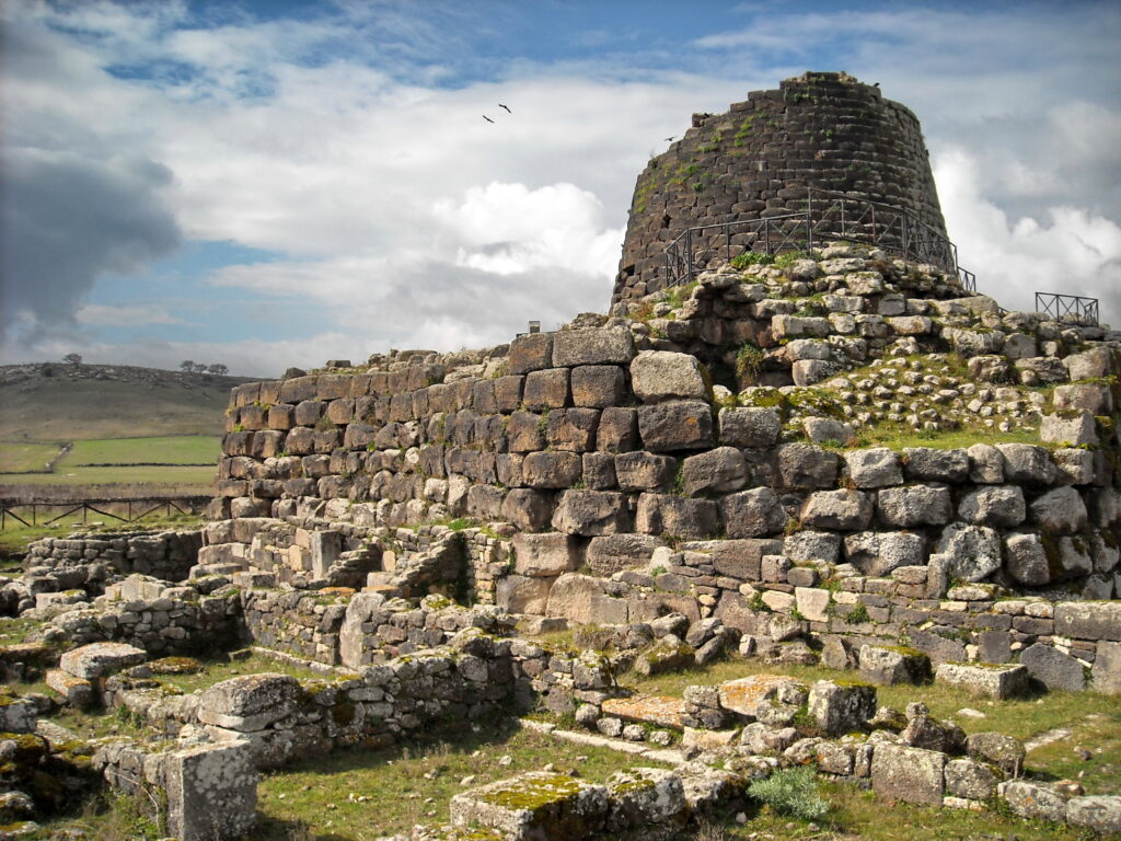 Nuragic civilization developed in Sardinia during the Bronze Age