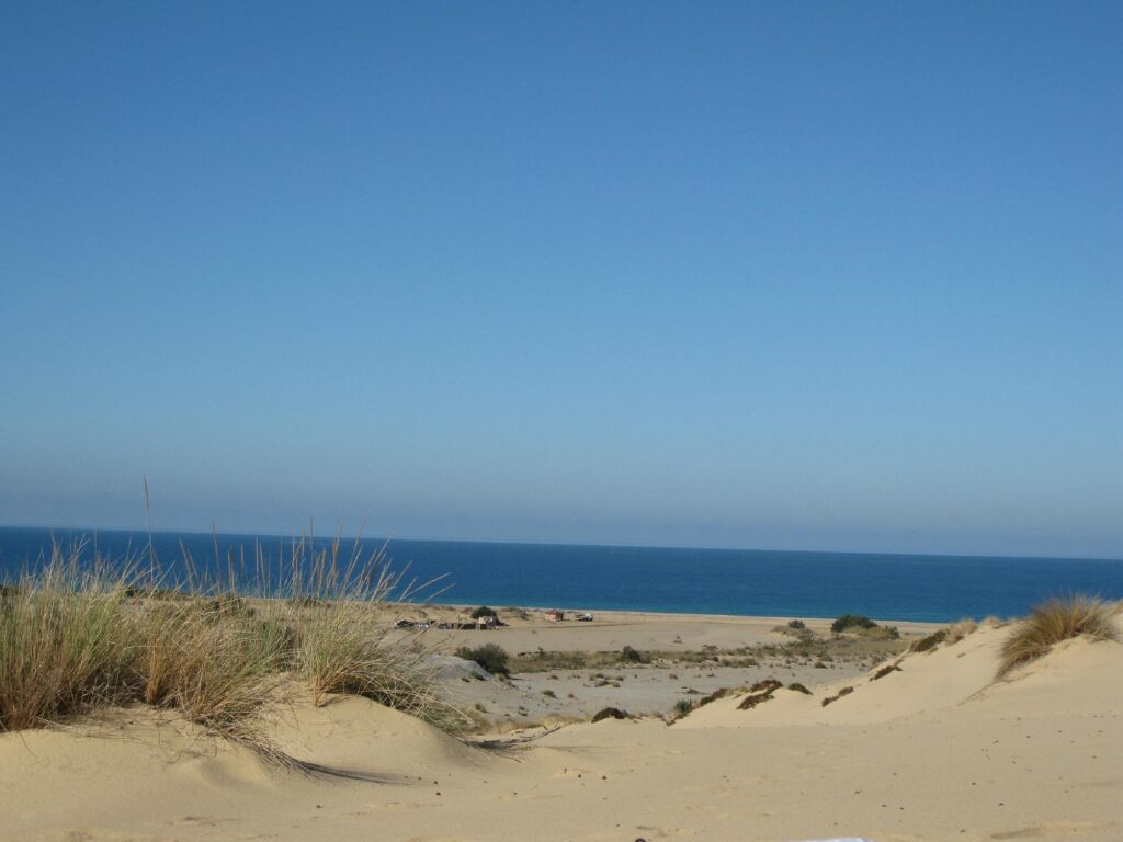 Spiaggia di Piscinas — wild sand dunes on the west coast, completely untouched