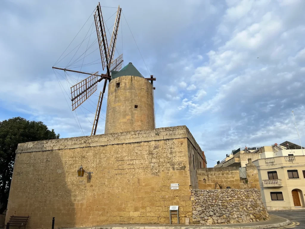 Ta' Kola Windmill in Xaghr